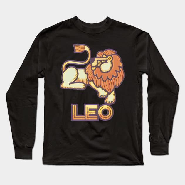 Leo Long Sleeve T-Shirt by TeeLabs